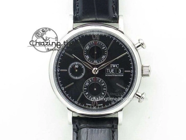 MIROTIME 0506 FashionForward Portugieser Auto IWC0562D APSF 1:1 Best Edition Light Blue Dial on SS Bracelet A 6994
